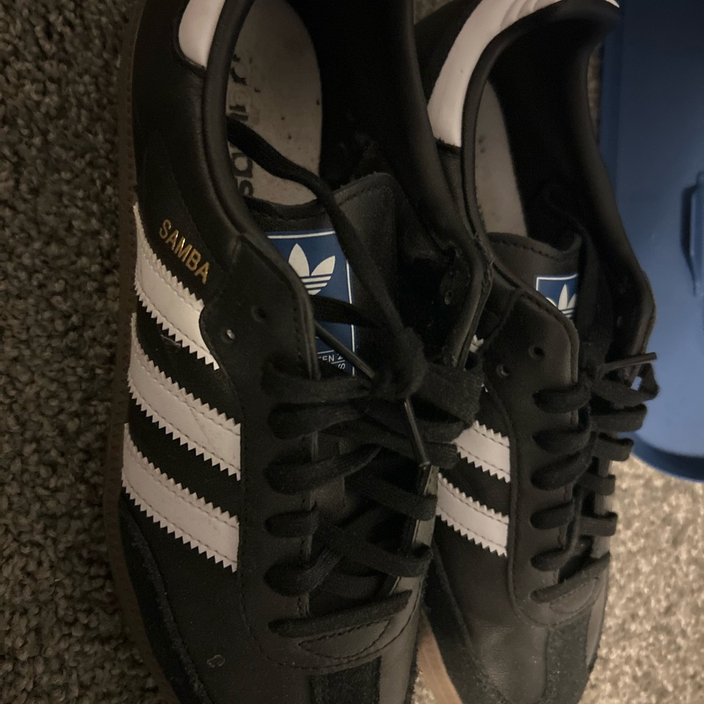 Adidas Samba Black and White Sneakers